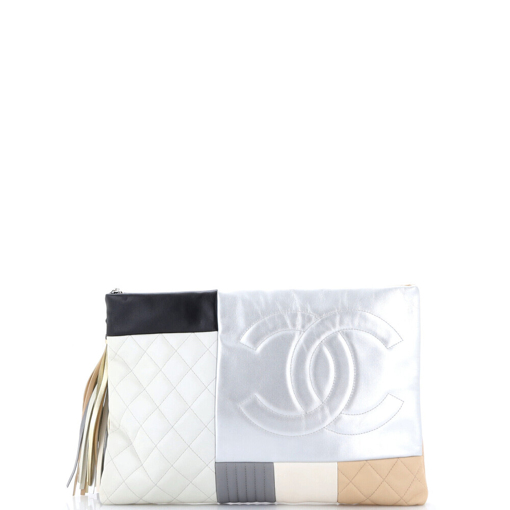 Chanel Large O Case Clutch